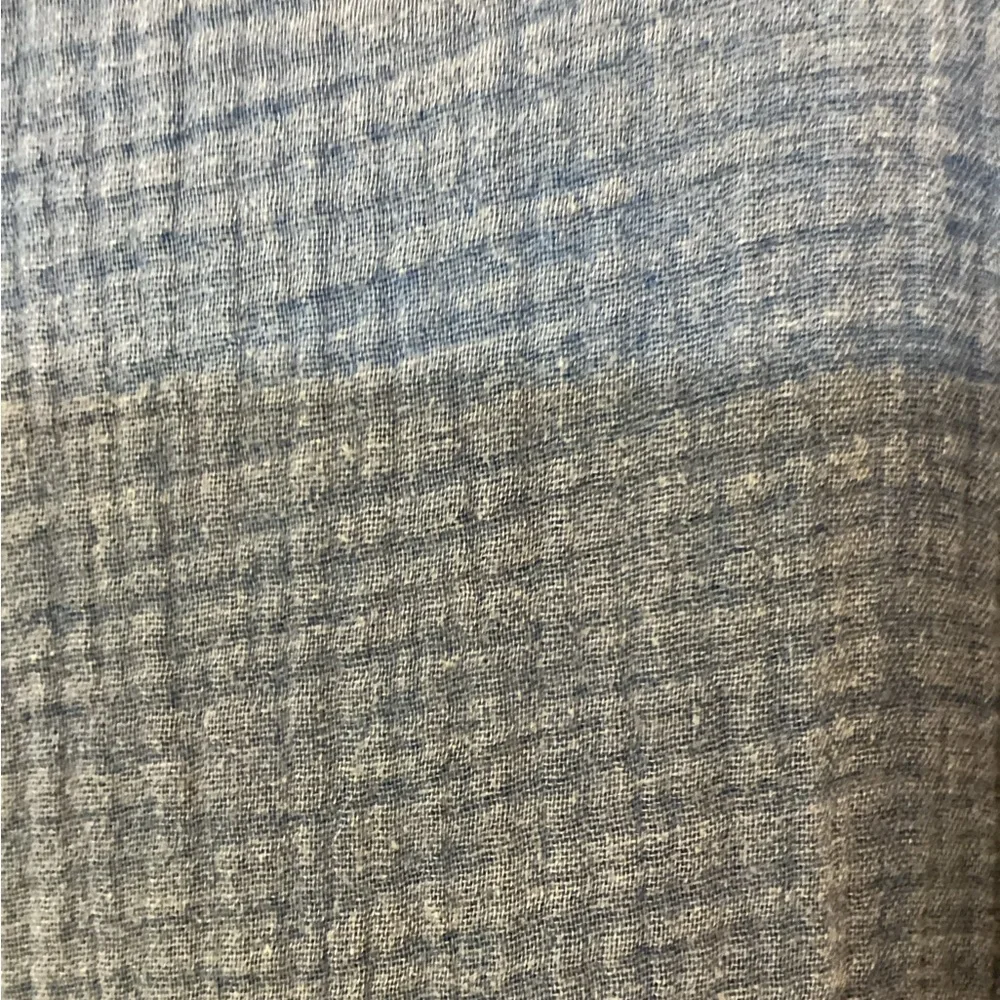 POL Blue and Cream Button-Down Shirt/jacket - Picture 16 of 16